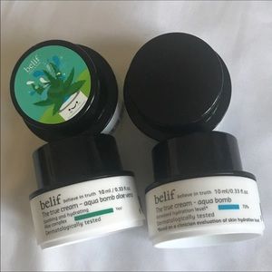 Belif travel size aqua bomb x4 *new*